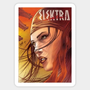 Elektra Sticker